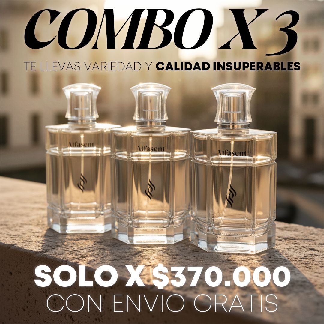 Set Exclusivo de Fragancias x3