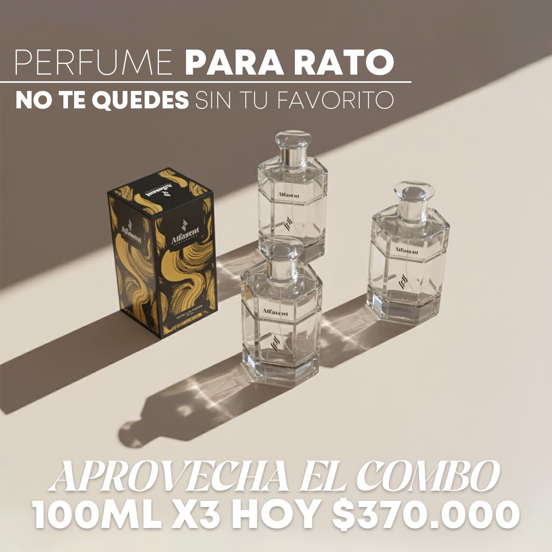 Set Exclusivo de Fragancias x3