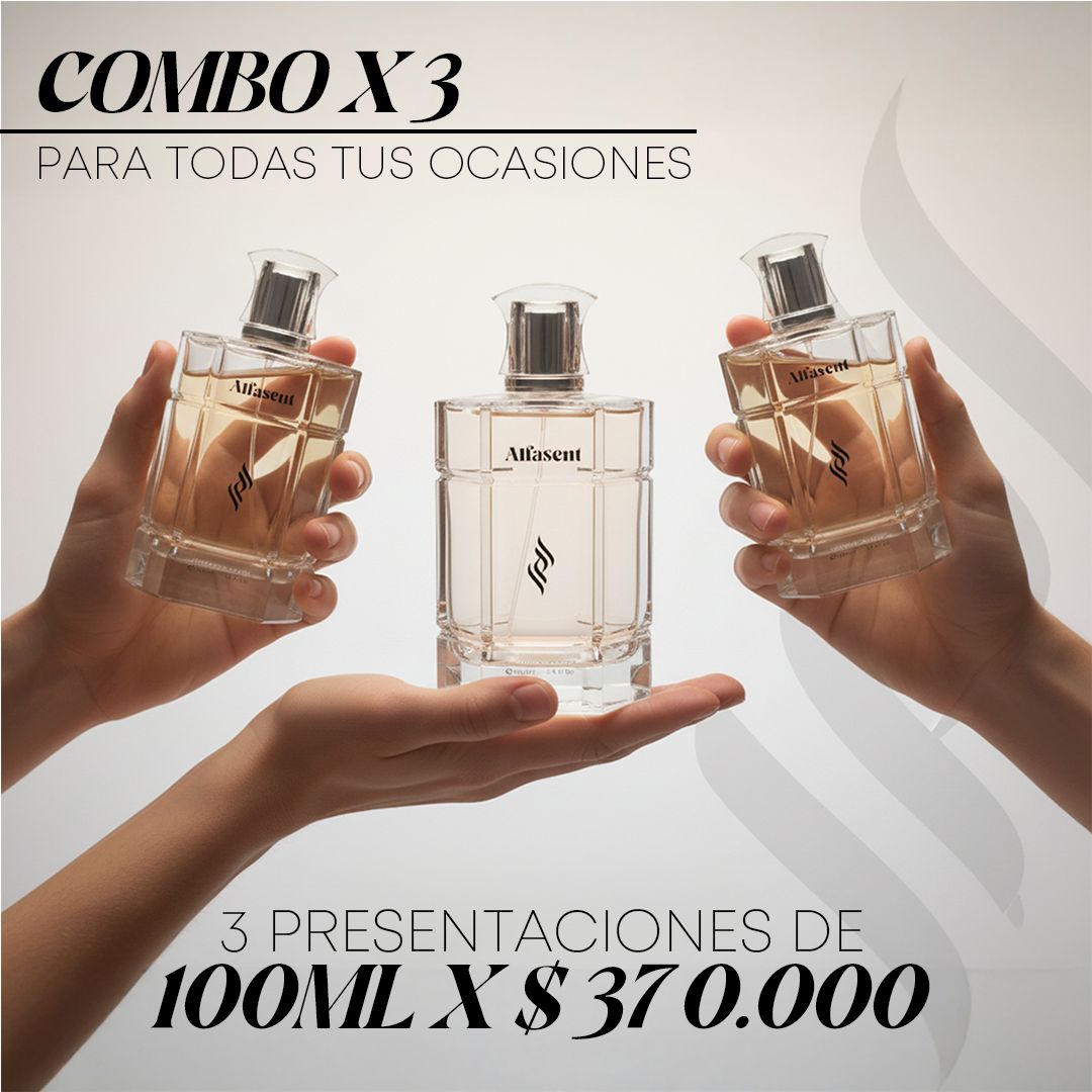 Set Exclusivo de Fragancias x3